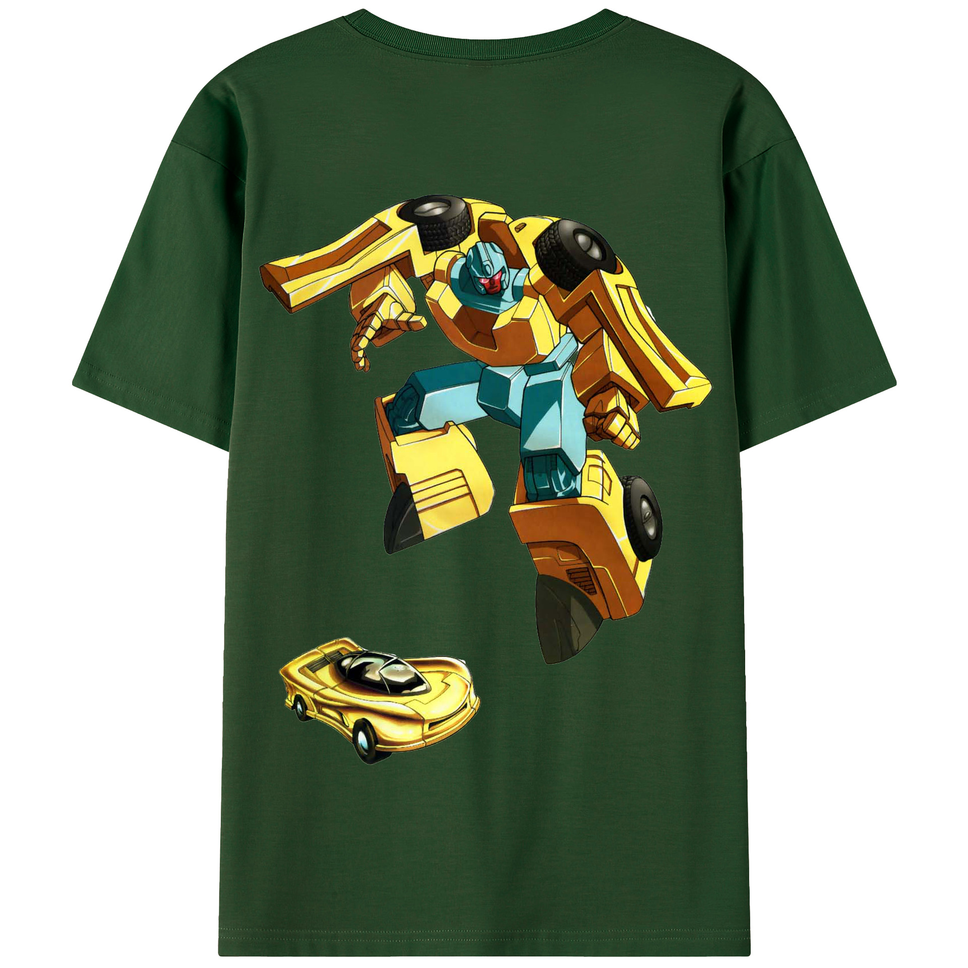 （画像用）  綿100％半袖Tシャツ（背面プリント）